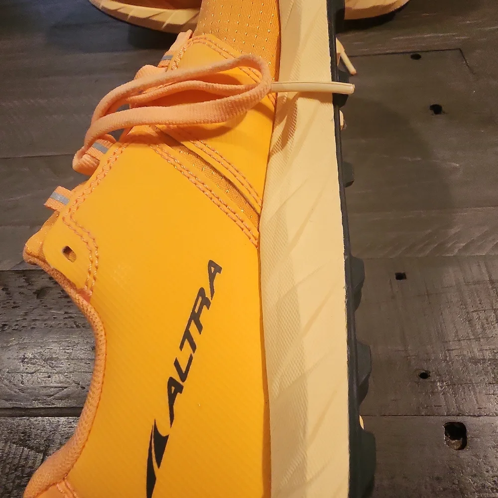 Altra Women's Athletic Shoes Orange with Black Logo